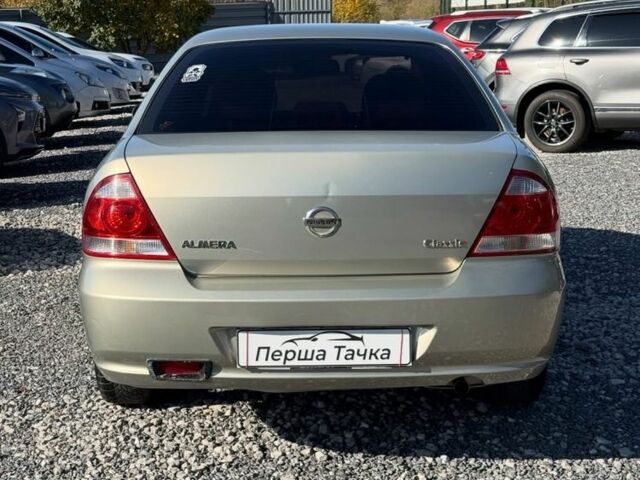 Бежевый Ниссан Альмера Классик, объемом двигателя 1.6 л и пробегом 219 тыс. км за 4700 $, фото 4 на Automoto.ua