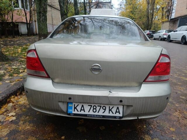 Бежевый Ниссан Альмера Классик, объемом двигателя 1.6 л и пробегом 250 тыс. км за 2600 $, фото 6 на Automoto.ua