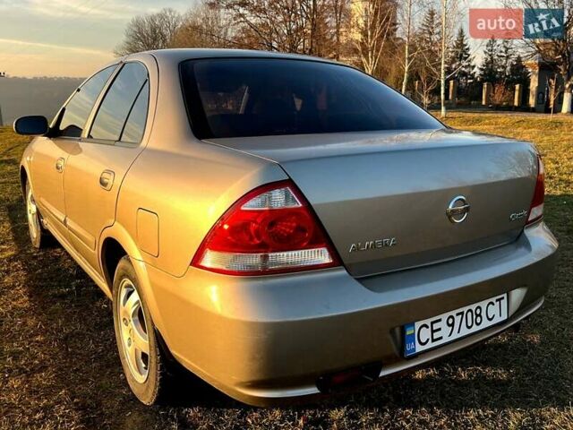 Бежевый Ниссан Альмера Классик, объемом двигателя 1.6 л и пробегом 180 тыс. км за 5000 $, фото 3 на Automoto.ua