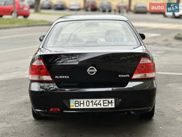 Черный Ниссан Альмера Классик, объемом двигателя 1.6 л и пробегом 183 тыс. км за 4400 $, фото 3 на Automoto.ua