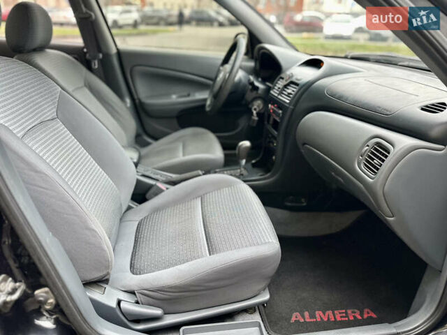 Черный Ниссан Альмера Классик, объемом двигателя 1.6 л и пробегом 183 тыс. км за 4400 $, фото 12 на Automoto.ua