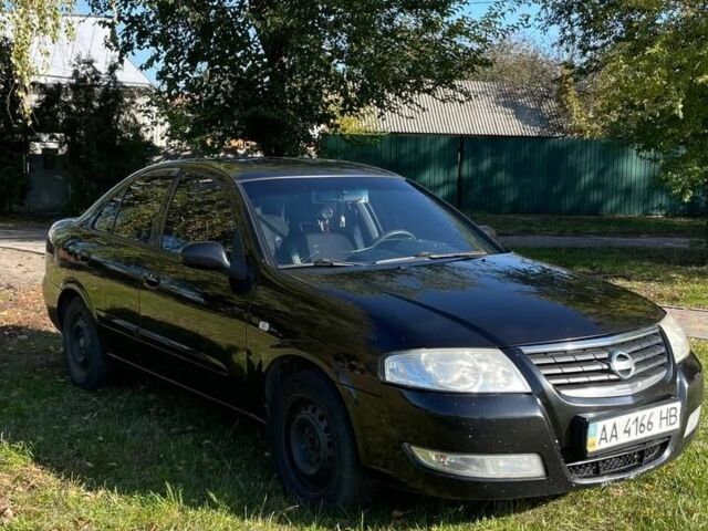 Черный Ниссан Альмера Классик, объемом двигателя 1.6 л и пробегом 260 тыс. км за 3800 $, фото 2 на Automoto.ua