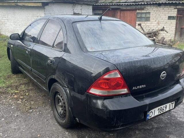 Черный Ниссан Альмера Классик, объемом двигателя 1.6 л и пробегом 370 тыс. км за 3600 $, фото 1 на Automoto.ua