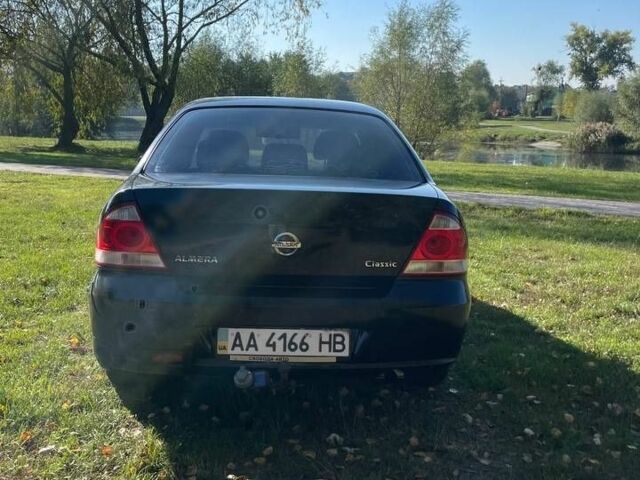 Черный Ниссан Альмера Классик, объемом двигателя 1.6 л и пробегом 260 тыс. км за 3800 $, фото 4 на Automoto.ua