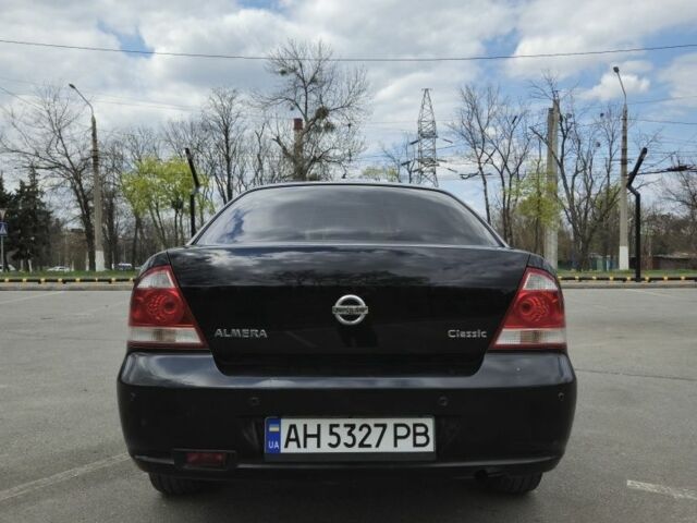 Черный Ниссан Альмера Классик, объемом двигателя 1.6 л и пробегом 362 тыс. км за 4100 $, фото 2 на Automoto.ua