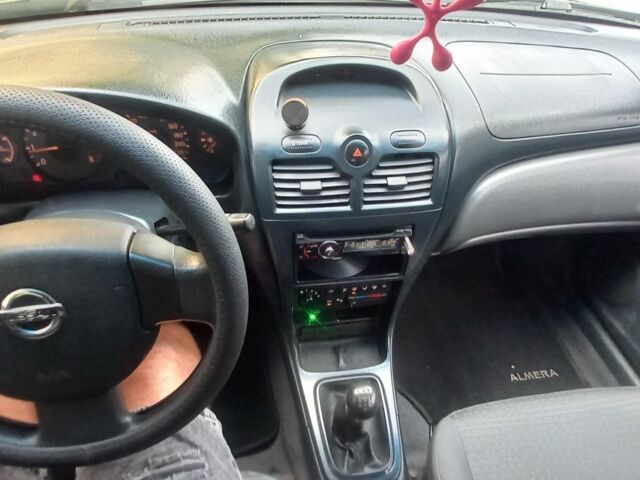 Черный Ниссан Альмера Классик, объемом двигателя 1.6 л и пробегом 149 тыс. км за 4499 $, фото 21 на Automoto.ua