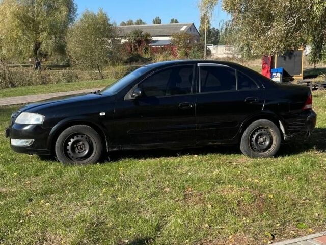 Черный Ниссан Альмера Классик, объемом двигателя 1.6 л и пробегом 260 тыс. км за 3800 $, фото 1 на Automoto.ua
