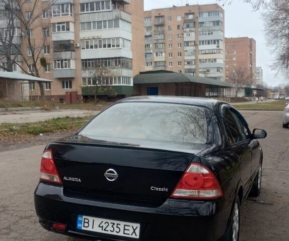 Черный Ниссан Альмера Классик, объемом двигателя 1.6 л и пробегом 262 тыс. км за 4500 $, фото 5 на Automoto.ua