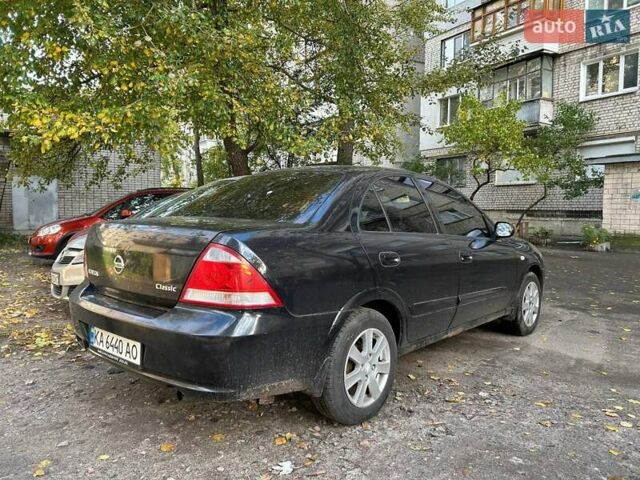 Черный Ниссан Альмера Классик, объемом двигателя 1.6 л и пробегом 155 тыс. км за 4200 $, фото 1 на Automoto.ua