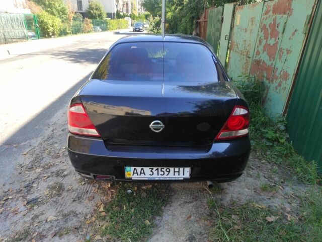 Черный Ниссан Альмера Классик, объемом двигателя 1.6 л и пробегом 222 тыс. км за 5200 $, фото 4 на Automoto.ua