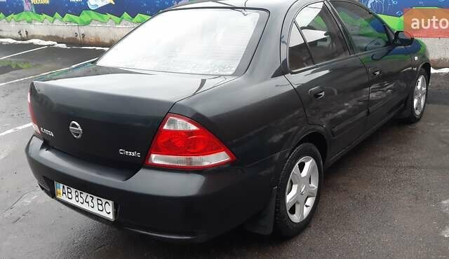 Черный Ниссан Альмера Классик, объемом двигателя 1.6 л и пробегом 187 тыс. км за 6550 $, фото 2 на Automoto.ua