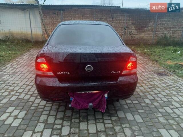 Черный Ниссан Альмера Классик, объемом двигателя 1.6 л и пробегом 167 тыс. км за 5999 $, фото 10 на Automoto.ua
