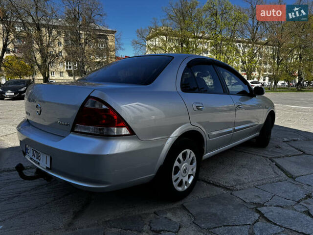 Серый Ниссан Альмера Классик, объемом двигателя 1.6 л и пробегом 307 тыс. км за 4900 $, фото 4 на Automoto.ua