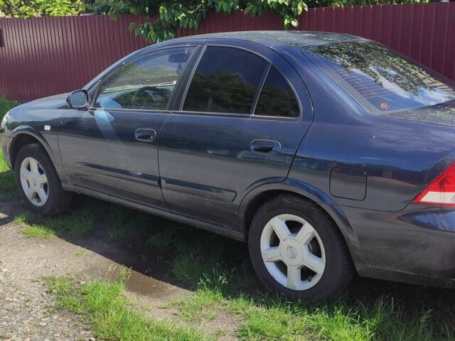 Синий Ниссан Альмера Классик, объемом двигателя 1.6 л и пробегом 211 тыс. км за 3700 $, фото 2 на Automoto.ua