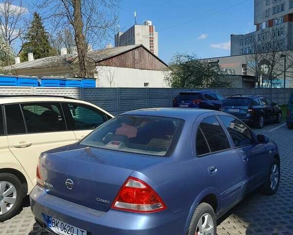Синий Ниссан Альмера Классик, объемом двигателя 1.6 л и пробегом 230 тыс. км за 4300 $, фото 3 на Automoto.ua