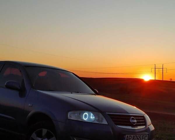 Синий Ниссан Альмера Классик, объемом двигателя 1.6 л и пробегом 230 тыс. км за 4300 $, фото 2 на Automoto.ua