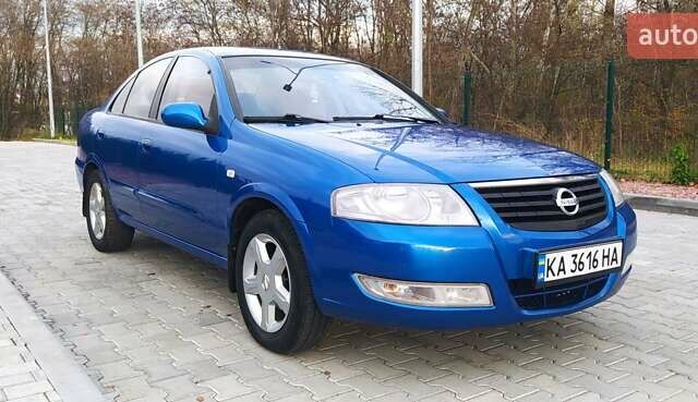 Синий Ниссан Альмера Классик, объемом двигателя 1.6 л и пробегом 189 тыс. км за 5600 $, фото 3 на Automoto.ua