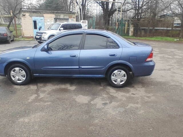 Синий Ниссан Альмера Классик, объемом двигателя 1.6 л и пробегом 280 тыс. км за 3400 $, фото 5 на Automoto.ua