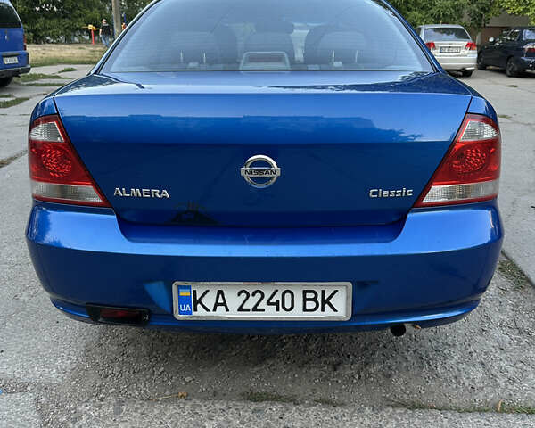 Синий Ниссан Альмера Классик, объемом двигателя 1.6 л и пробегом 182 тыс. км за 4500 $, фото 6 на Automoto.ua