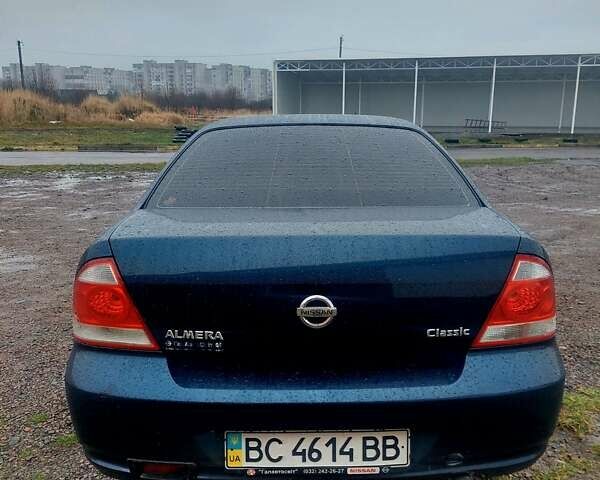 Синий Ниссан Альмера Классик, объемом двигателя 1.6 л и пробегом 257 тыс. км за 3850 $, фото 8 на Automoto.ua