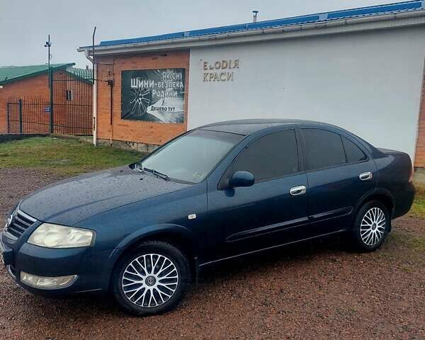 Синий Ниссан Альмера Классик, объемом двигателя 1.6 л и пробегом 257 тыс. км за 3850 $, фото 3 на Automoto.ua