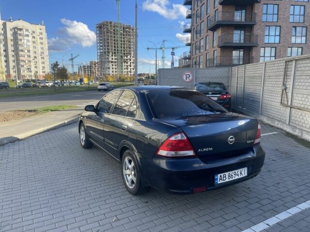 Синій Ніссан Альмера Класік, об'ємом двигуна 1.6 л та пробігом 253 тис. км за 4700 $, фото 4 на Automoto.ua