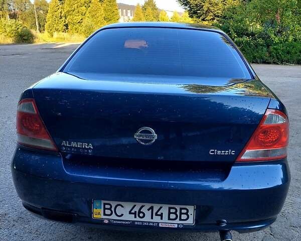 Синій Ніссан Альмера Класік, об'ємом двигуна 1.6 л та пробігом 257 тис. км за 3900 $, фото 4 на Automoto.ua