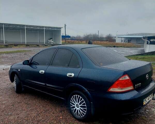 Синий Ниссан Альмера Классик, объемом двигателя 1.6 л и пробегом 257 тыс. км за 3850 $, фото 5 на Automoto.ua