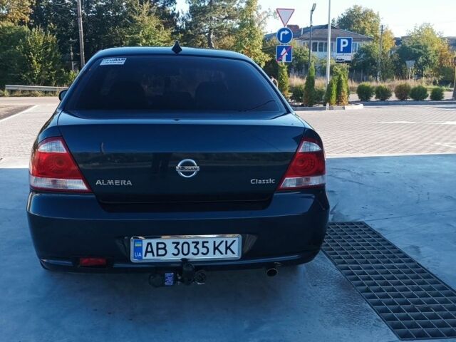 Синий Ниссан Альмера Классик, объемом двигателя 1.6 л и пробегом 227 тыс. км за 4500 $, фото 7 на Automoto.ua