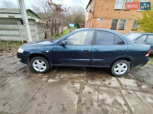 Синій Ніссан Альмера Класік, об'ємом двигуна 1.6 л та пробігом 191 тис. км за 4200 $, фото 2 на Automoto.ua
