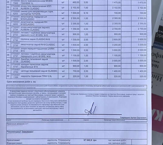 Синій Ніссан Альмера Класік, об'ємом двигуна 0 л та пробігом 213 тис. км за 5000 $, фото 1 на Automoto.ua