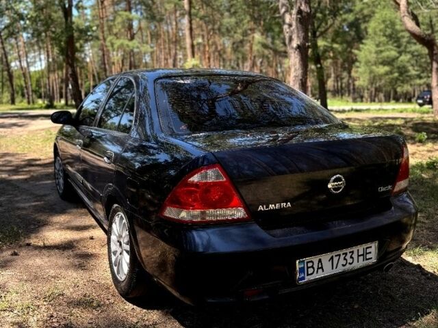 Синий Ниссан Альмера Классик, объемом двигателя 1.6 л и пробегом 330 тыс. км за 4500 $, фото 5 на Automoto.ua