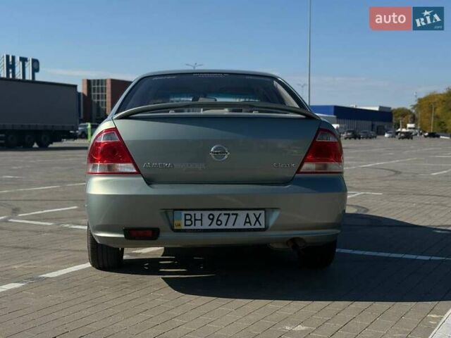 Зеленый Ниссан Альмера Классик, объемом двигателя 1.6 л и пробегом 130 тыс. км за 5800 $, фото 3 на Automoto.ua
