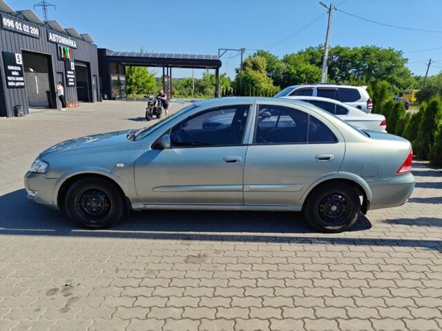 Зеленый Ниссан Альмера Классик, объемом двигателя 1.6 л и пробегом 240 тыс. км за 3400 $, фото 5 на Automoto.ua