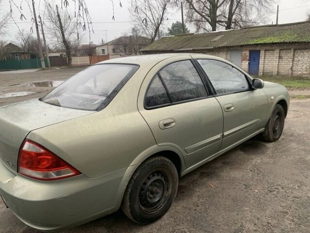 Зеленый Ниссан Альмера Классик, объемом двигателя 1.6 л и пробегом 170 тыс. км за 5100 $, фото 1 на Automoto.ua