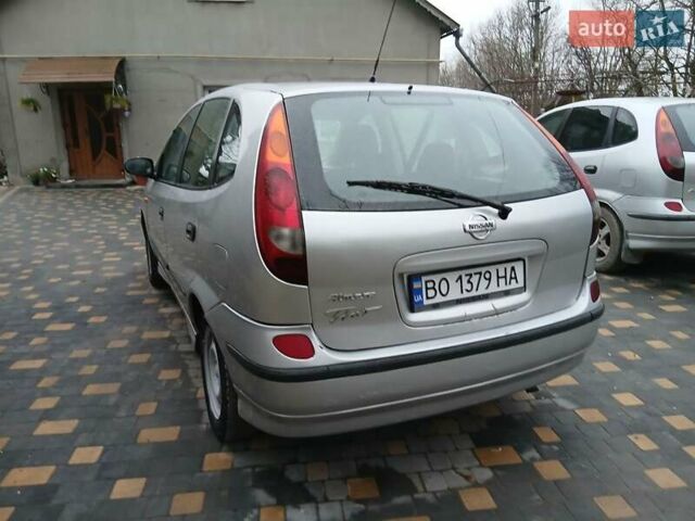 Серый Ниссан Альмера Тино, объемом двигателя 2.18 л и пробегом 375 тыс. км за 3000 $, фото 2 на Automoto.ua