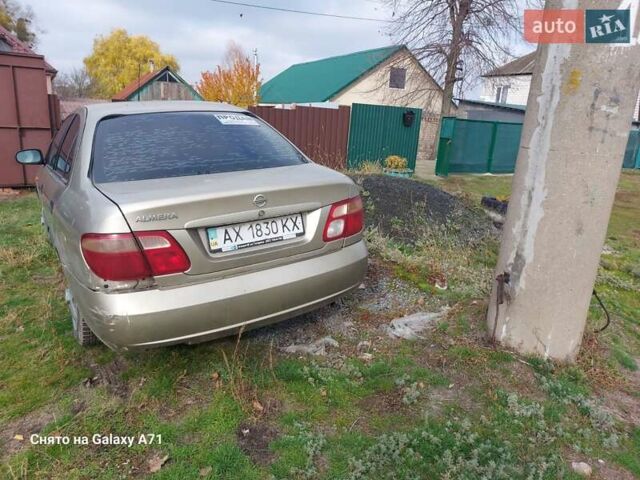 Бежевый Ниссан Альмера, объемом двигателя 1.5 л и пробегом 297 тыс. км за 2200 $, фото 1 на Automoto.ua