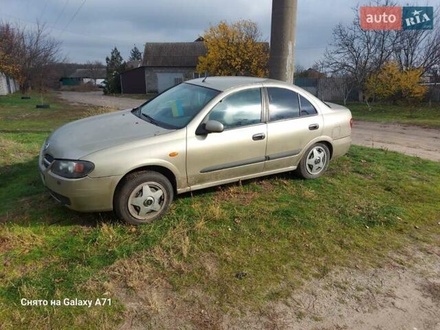 Бежевый Ниссан Альмера, объемом двигателя 1.5 л и пробегом 297 тыс. км за 2200 $, фото 6 на Automoto.ua
