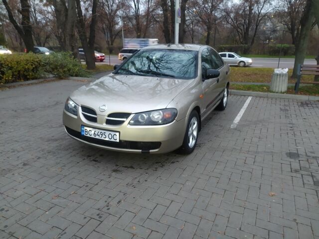 Бежевый Ниссан Альмера, объемом двигателя 1.5 л и пробегом 215 тыс. км за 3200 $, фото 3 на Automoto.ua