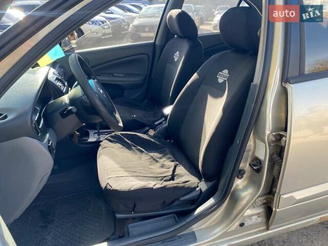 Бежевый Ниссан Альмера, объемом двигателя 1.6 л и пробегом 248 тыс. км за 3990 $, фото 8 на Automoto.ua