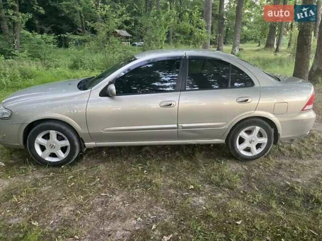 Бежевый Ниссан Альмера, объемом двигателя 1.6 л и пробегом 194 тыс. км за 3700 $, фото 2 на Automoto.ua