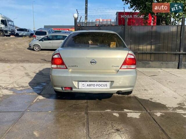 Бежевый Ниссан Альмера, объемом двигателя 1.6 л и пробегом 248 тыс. км за 3990 $, фото 5 на Automoto.ua