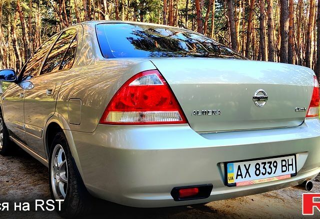Бежевый Ниссан Альмера, объемом двигателя 1.6 л и пробегом 61 тыс. км за 6700 $, фото 6 на Automoto.ua