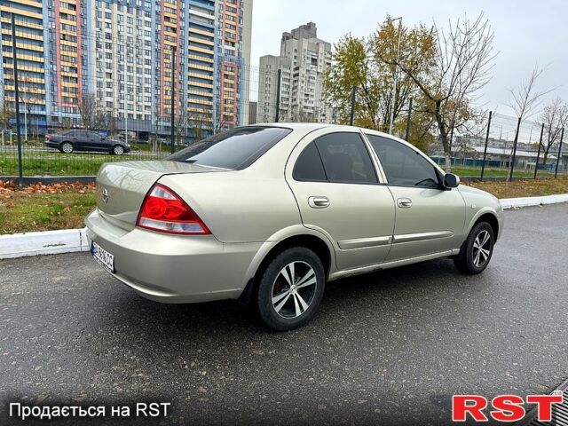 Бежевый Ниссан Альмера, объемом двигателя 1.6 л и пробегом 226 тыс. км за 3990 $, фото 1 на Automoto.ua