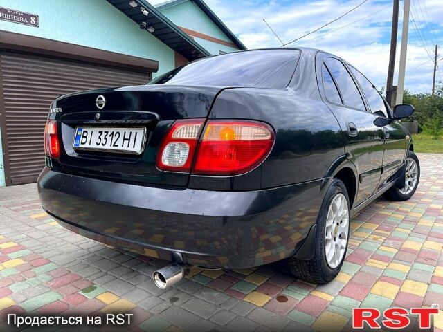 Черный Ниссан Альмера, объемом двигателя 1.5 л и пробегом 220 тыс. км за 2700 $, фото 4 на Automoto.ua