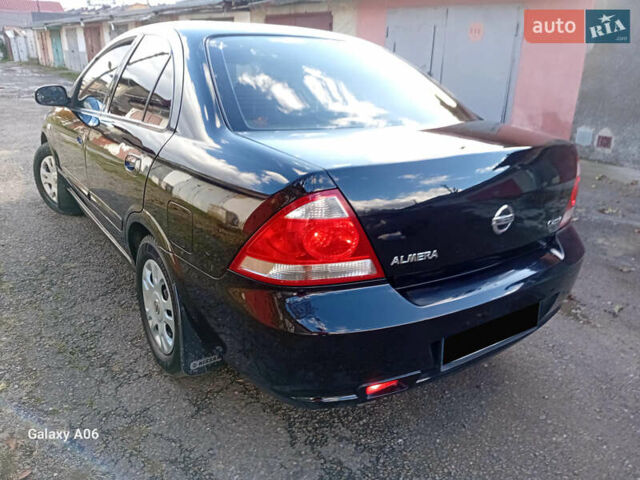 Черный Ниссан Альмера, объемом двигателя 1.6 л и пробегом 185 тыс. км за 4500 $, фото 18 на Automoto.ua