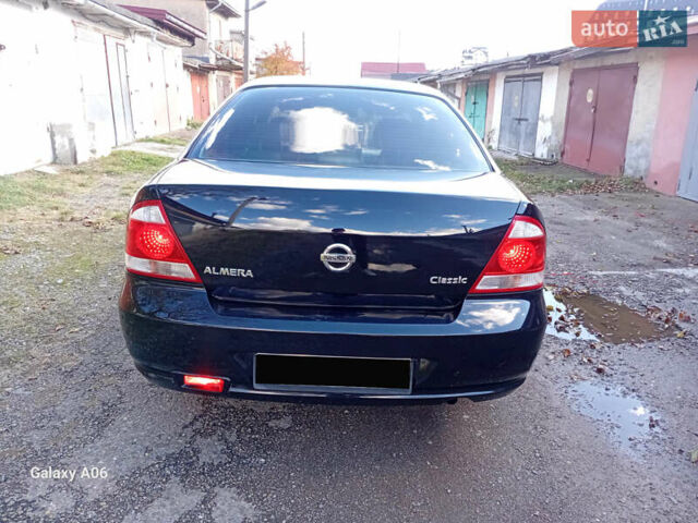 Черный Ниссан Альмера, объемом двигателя 1.6 л и пробегом 185 тыс. км за 4500 $, фото 15 на Automoto.ua
