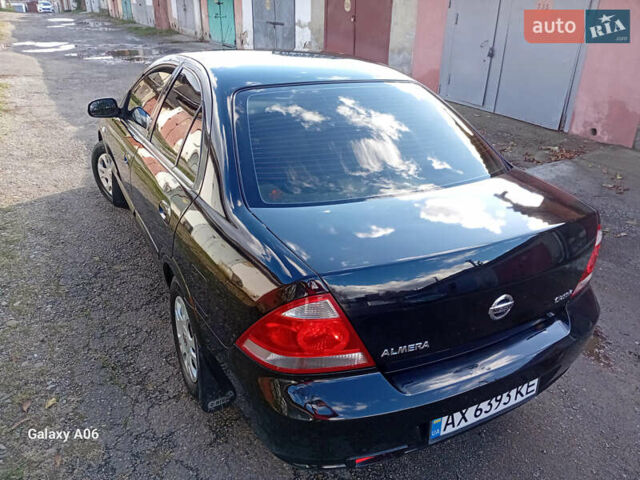 Черный Ниссан Альмера, объемом двигателя 1.6 л и пробегом 185 тыс. км за 4500 $, фото 22 на Automoto.ua