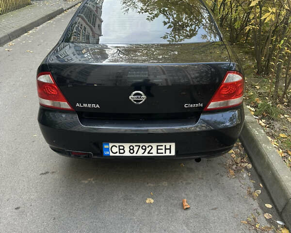 Черный Ниссан Альмера, объемом двигателя 1.6 л и пробегом 206 тыс. км за 4600 $, фото 2 на Automoto.ua