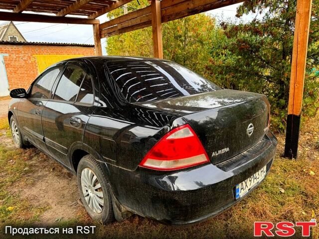 Черный Ниссан Альмера, объемом двигателя 1.6 л и пробегом 212 тыс. км за 5300 $, фото 4 на Automoto.ua
